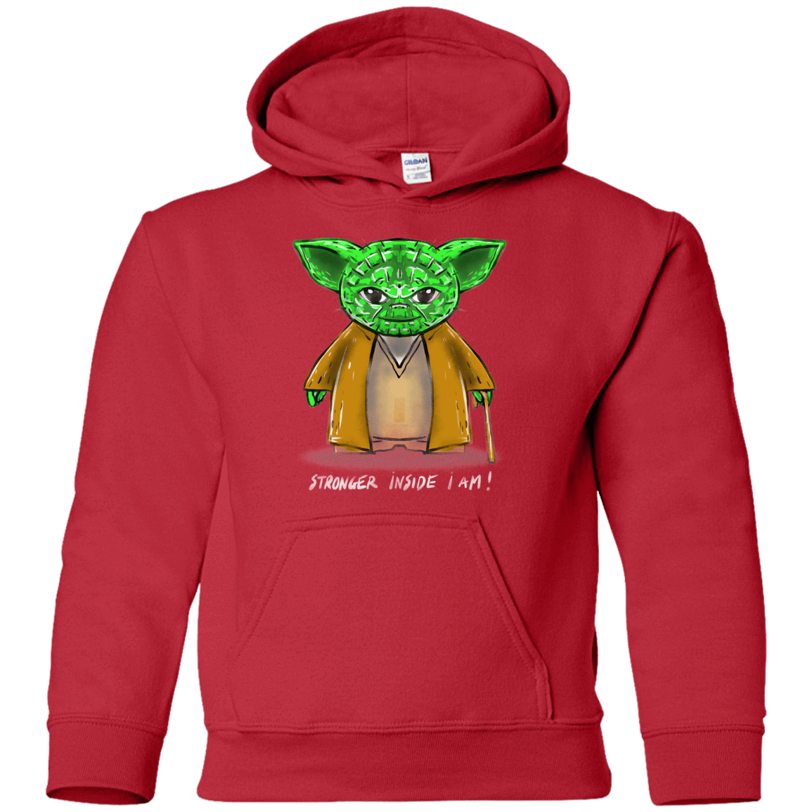 Sweatshirts Red / YS Stronger Inside Youth Hoodie