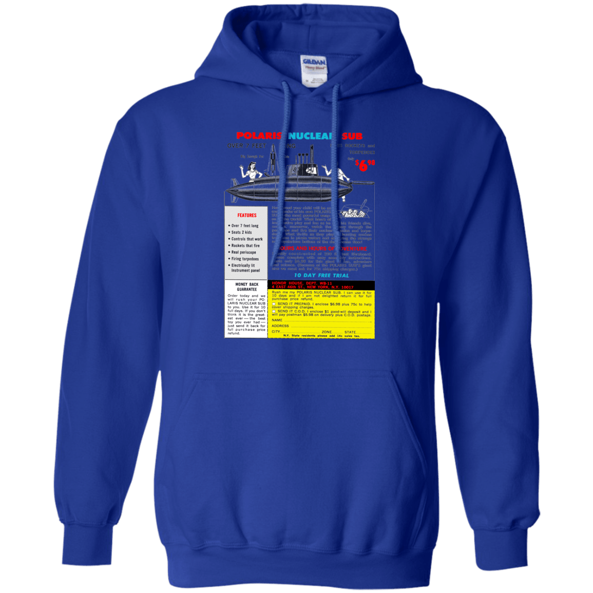 Sweatshirts Royal / Small Sub Pullover Hoodie