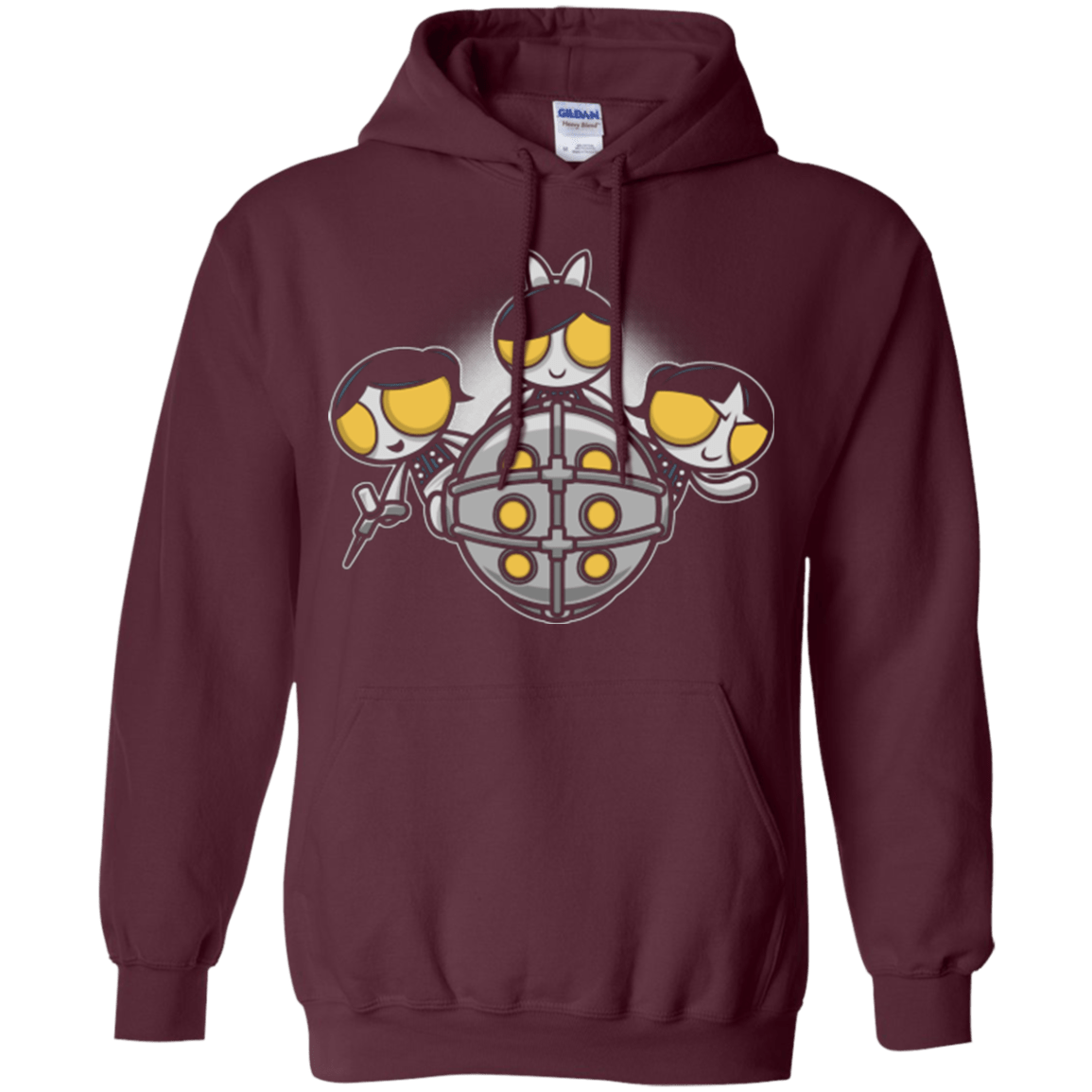 Sweatshirts Maroon / Small Sugar and Splice Pullover Hoodie