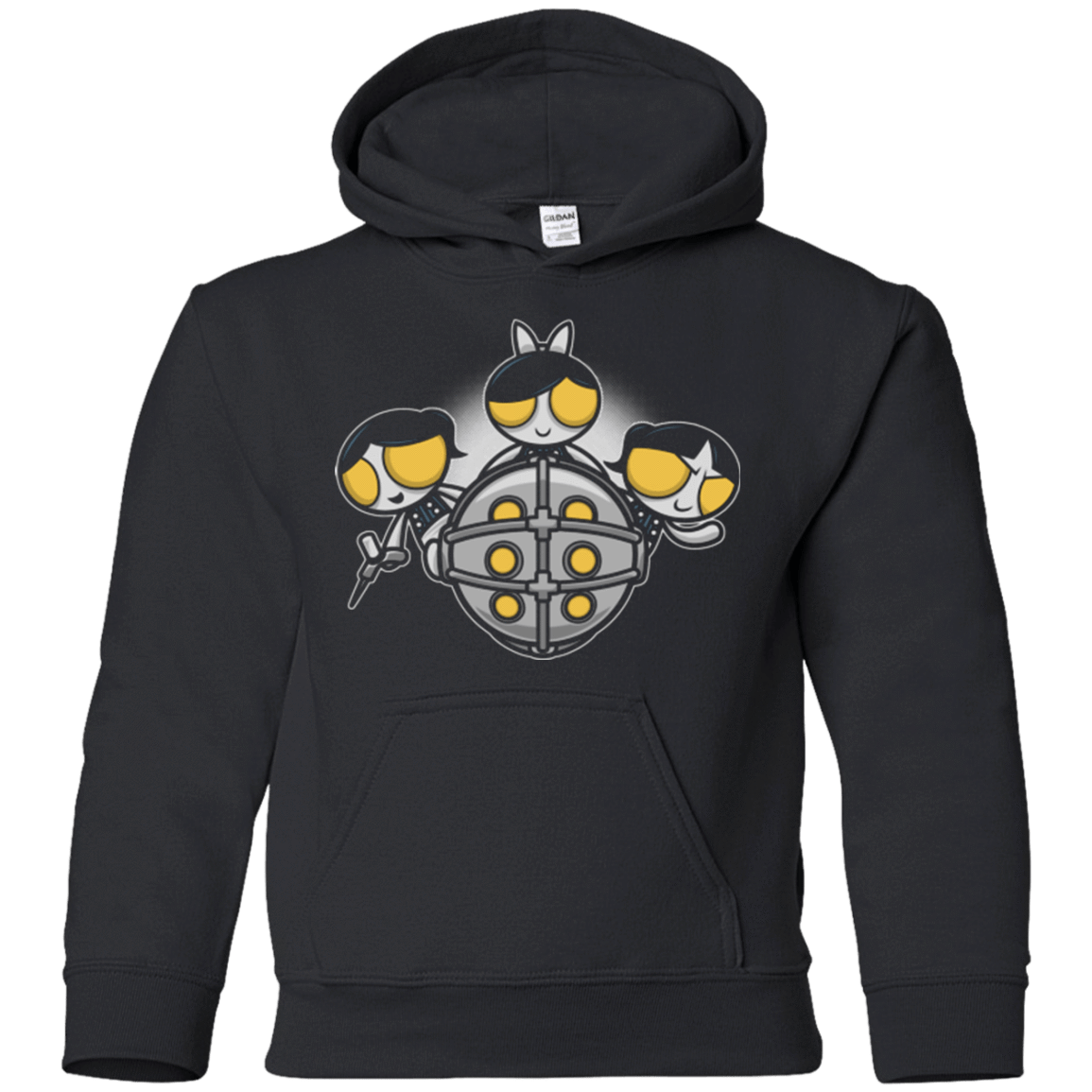 Sweatshirts Black / YS Sugar and Splice Youth Hoodie