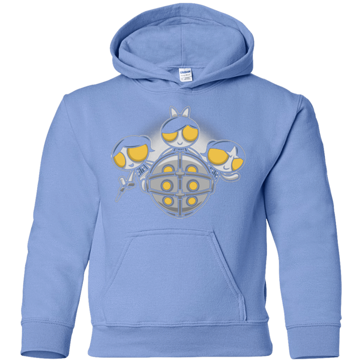 Sweatshirts Carolina Blue / YS Sugar and Splice Youth Hoodie