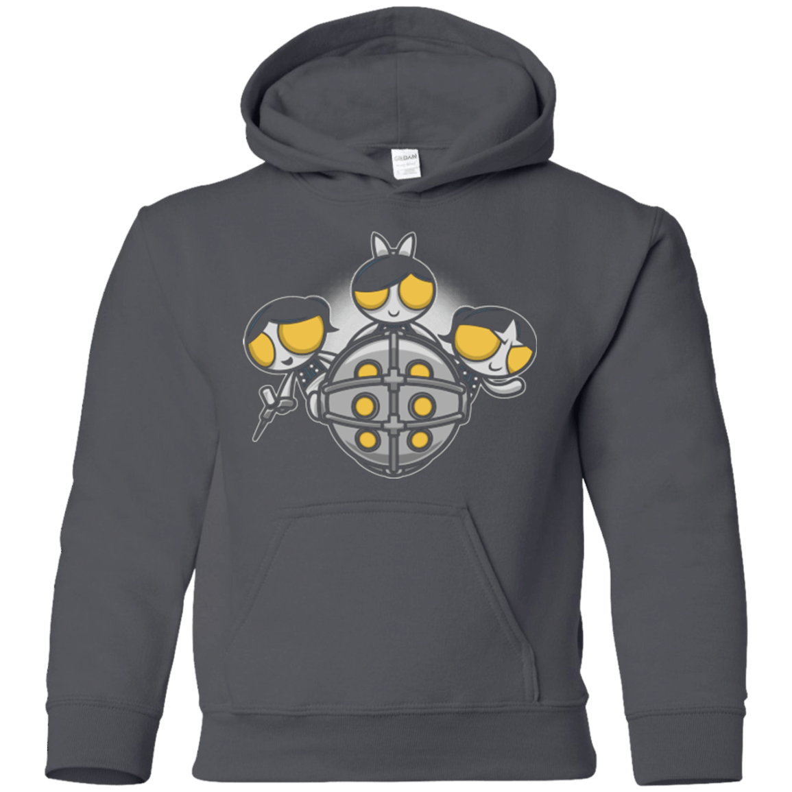 Sweatshirts Charcoal / YS Sugar and Splice Youth Hoodie