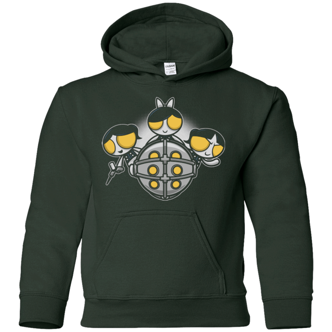 Sweatshirts Forest Green / YS Sugar and Splice Youth Hoodie