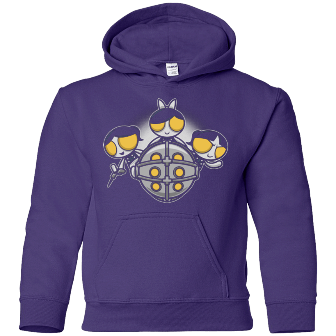 Sweatshirts Purple / YS Sugar and Splice Youth Hoodie