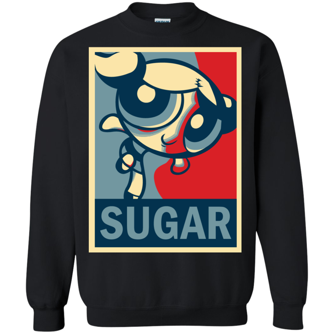 Sweatshirts Black / S Sugar Powerpuff Crewneck Sweatshirt