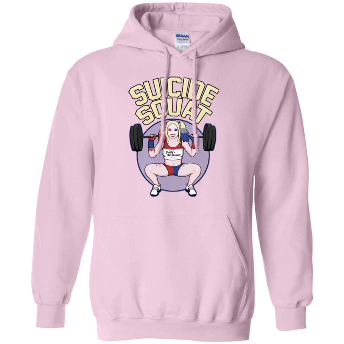 Sweatshirts Light Pink / Small Suicide Squat Pullover Hoodie