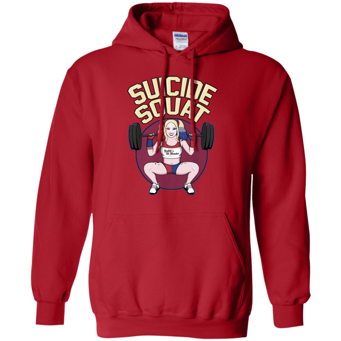 Sweatshirts Red / Small Suicide Squat Pullover Hoodie