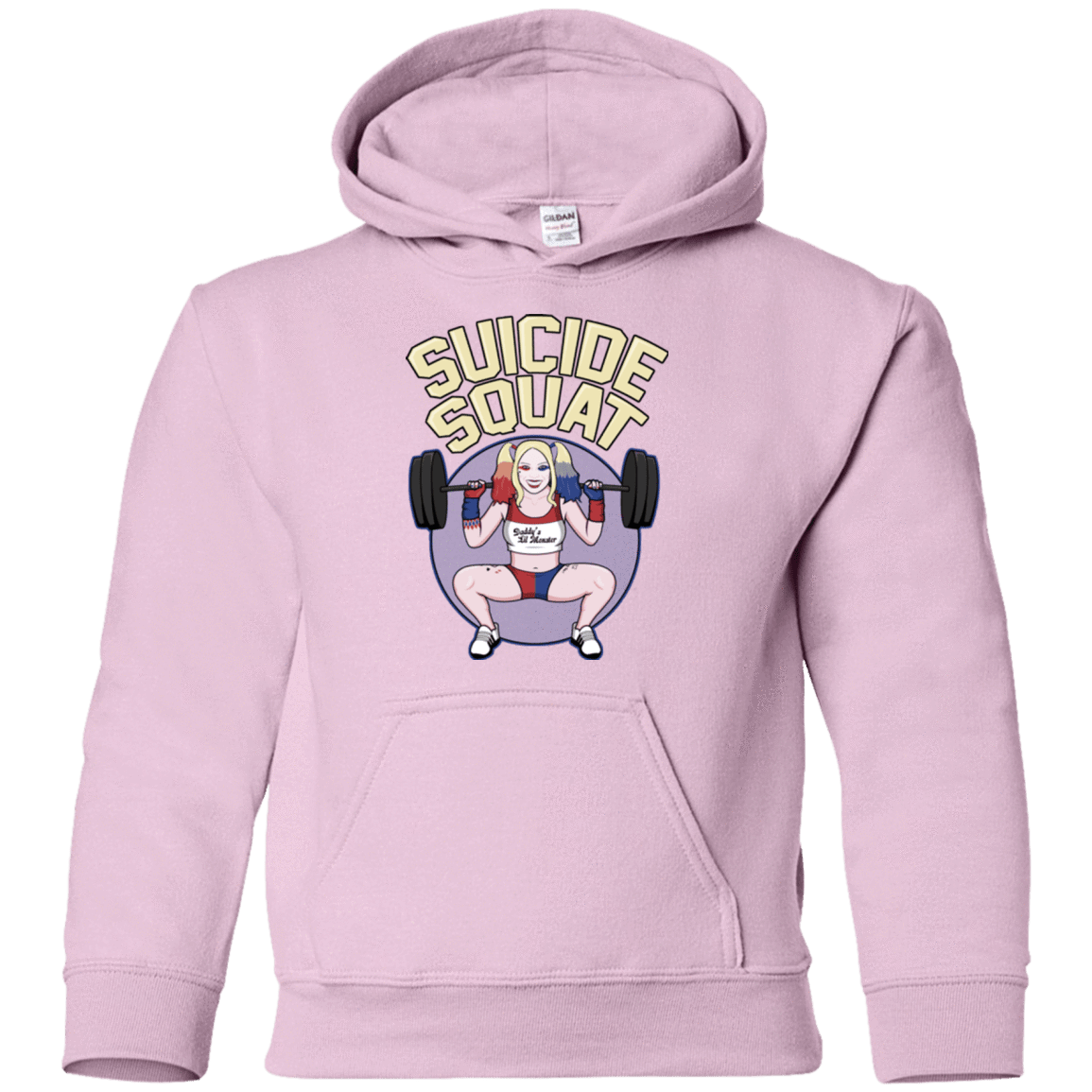 Sweatshirts Light Pink / YS Suicide Squat Youth Hoodie