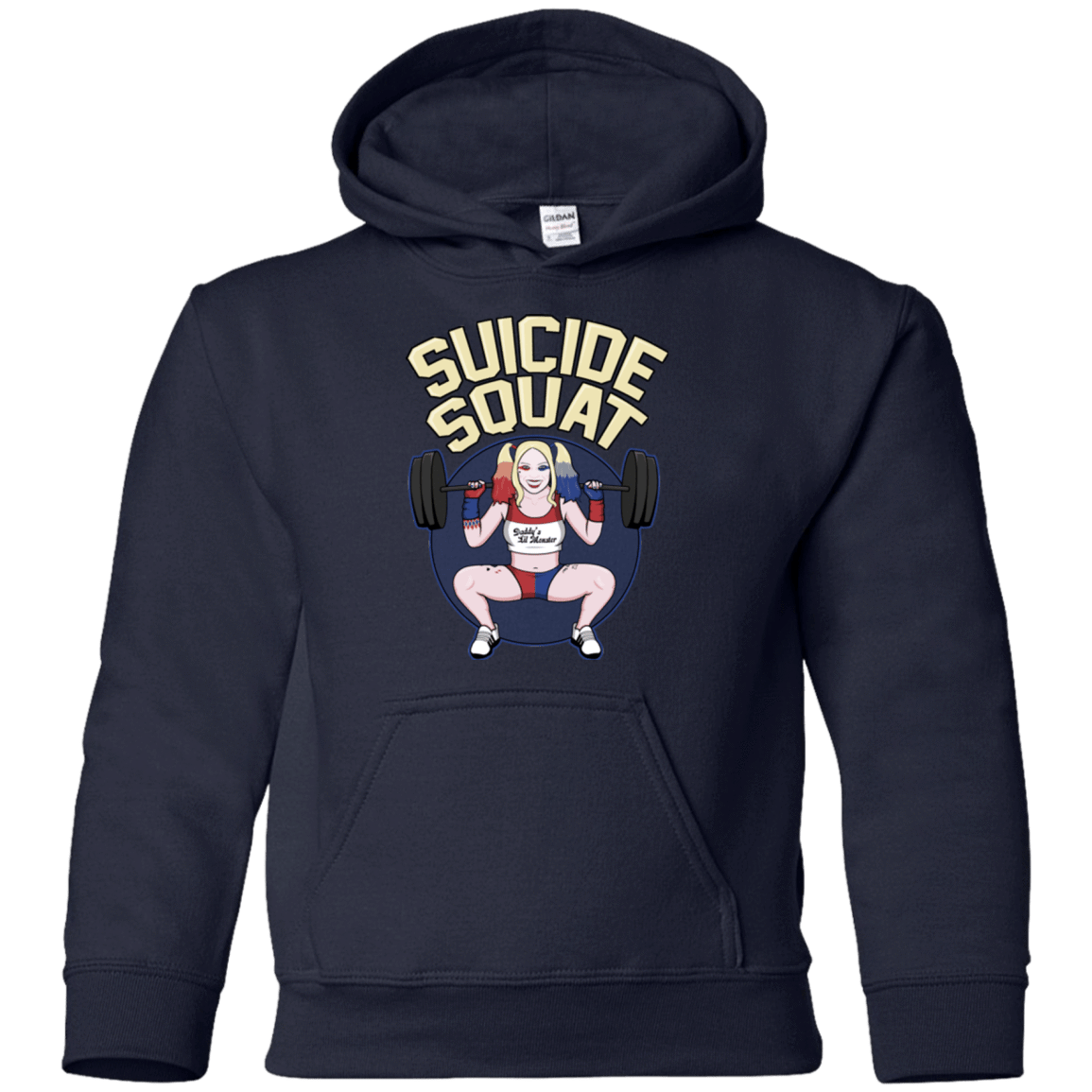 Sweatshirts Navy / YS Suicide Squat Youth Hoodie