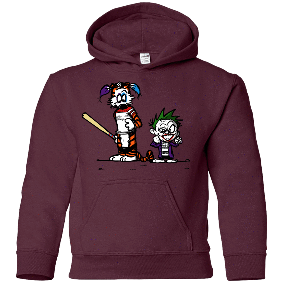 Sweatshirts Maroon / YS Suicide Tandem Youth Hoodie