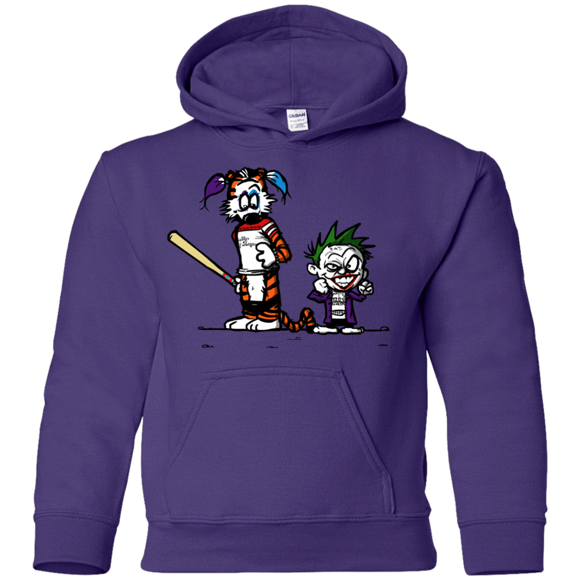 Sweatshirts Purple / YS Suicide Tandem Youth Hoodie