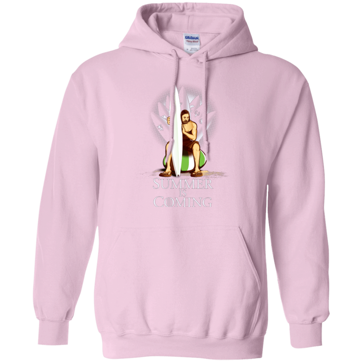 Sweatshirts Light Pink / Small Summer is Coming Pullover Hoodie
