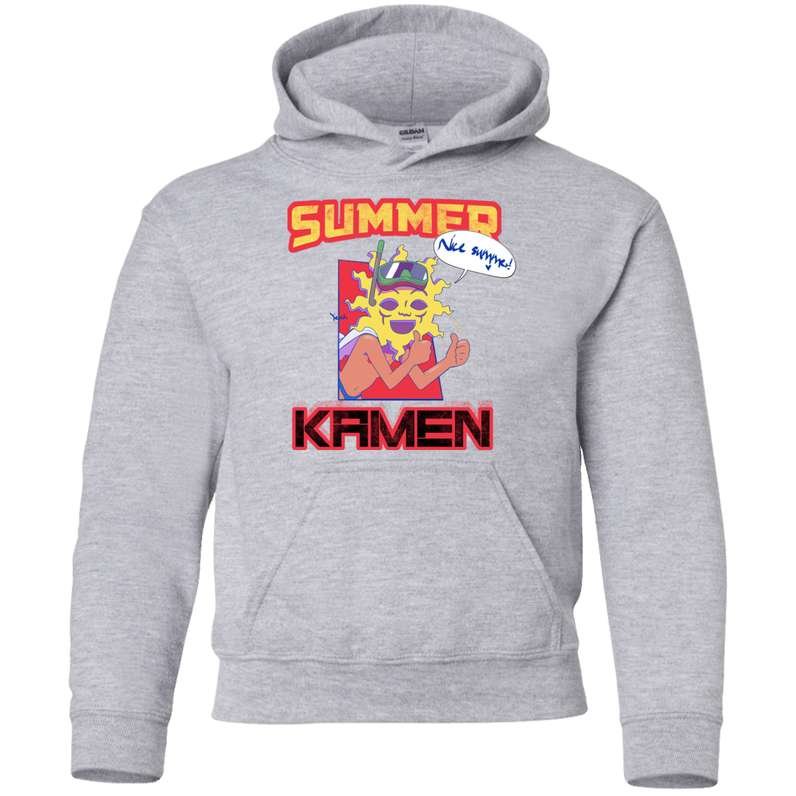 Sweatshirts Sport Grey / YS Summer Kamen Youth Hoodie