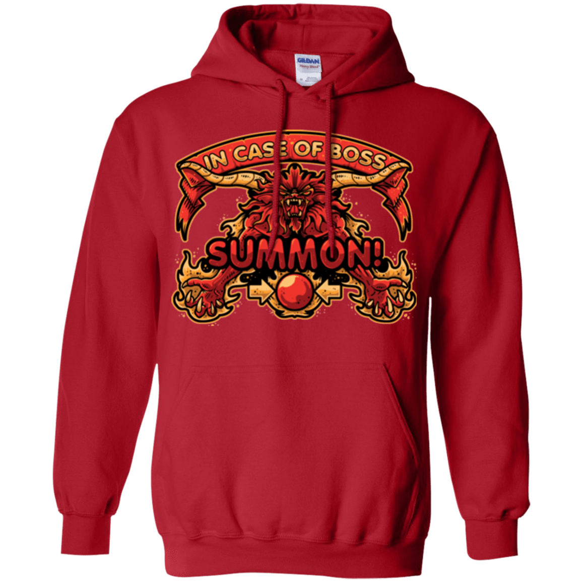 Sweatshirts Red / Small SUMMON Pullover Hoodie