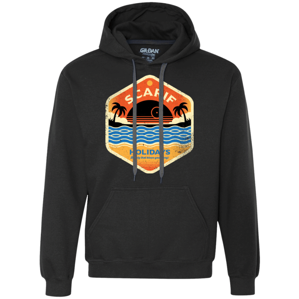 Sweatshirts Black / Small Sun Sea & Space Stations Premium Fleece Hoodie