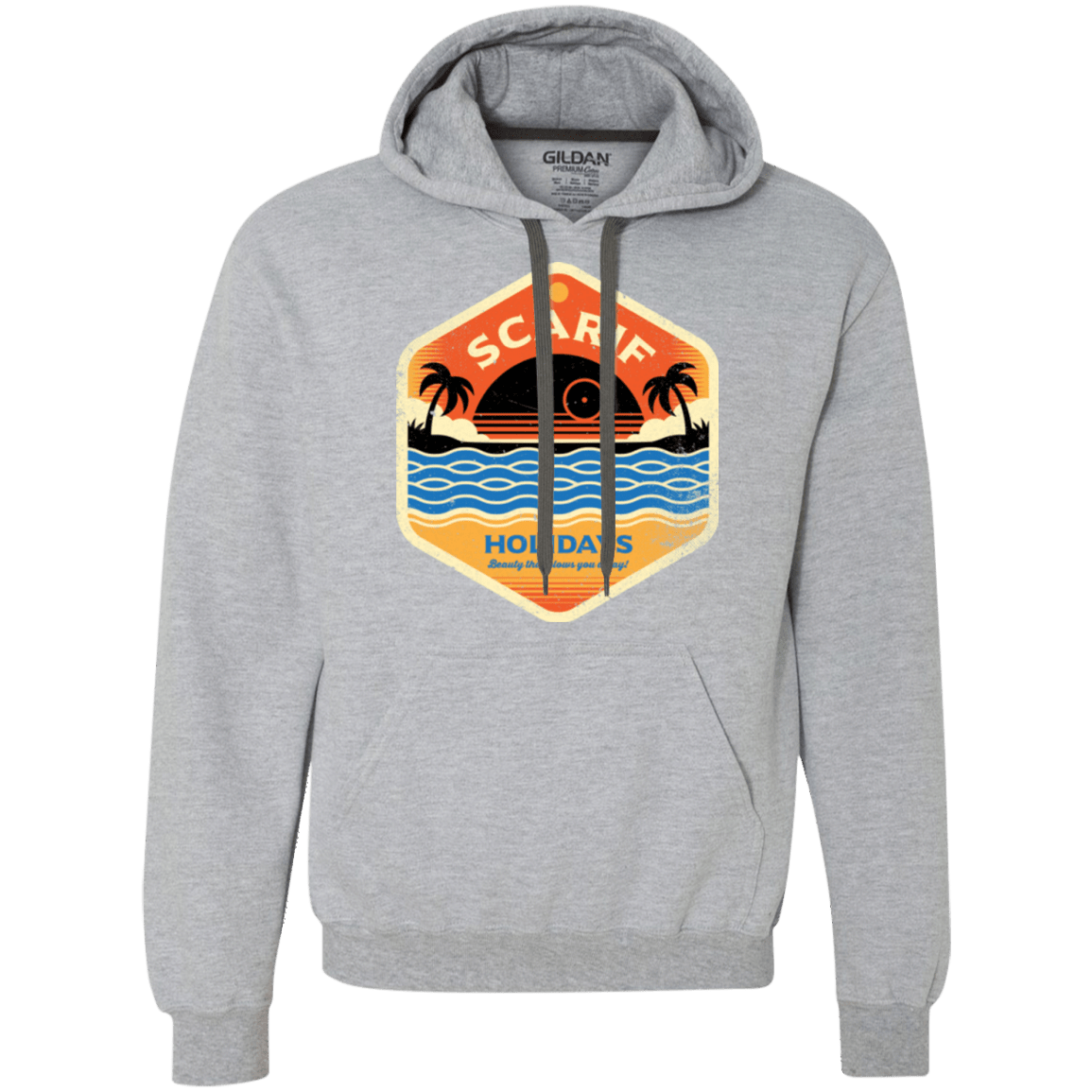 Sweatshirts Sport Grey / Small Sun Sea & Space Stations Premium Fleece Hoodie