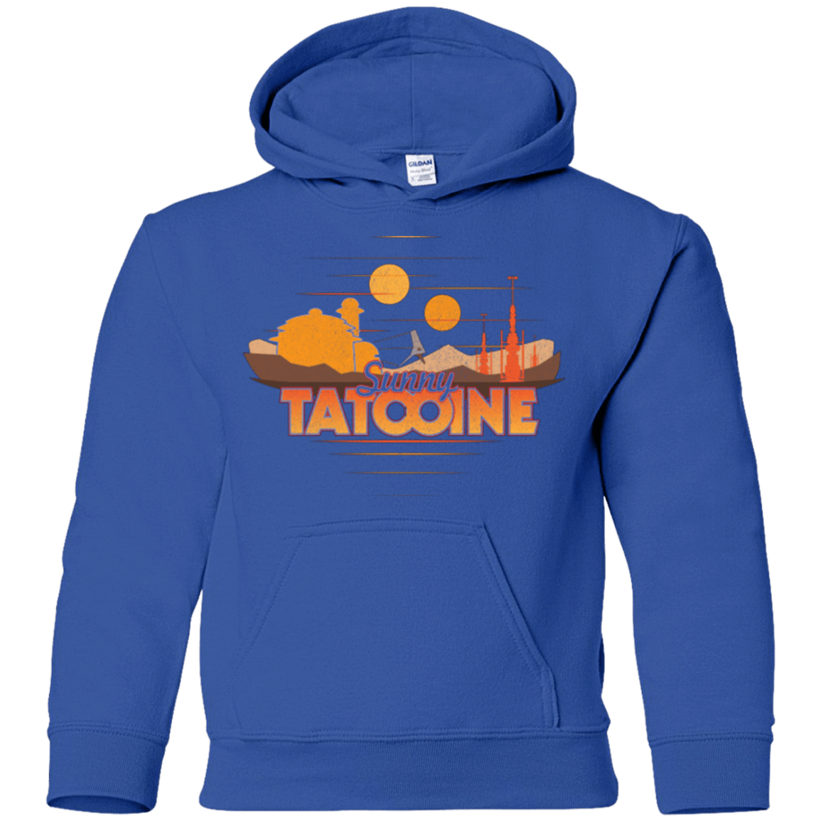 Sweatshirts Royal / YS Sunny Tatooine Youth Hoodie