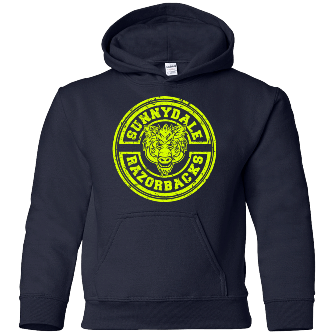 Sweatshirts Navy / YS Sunnydale razorbacks Youth Hoodie