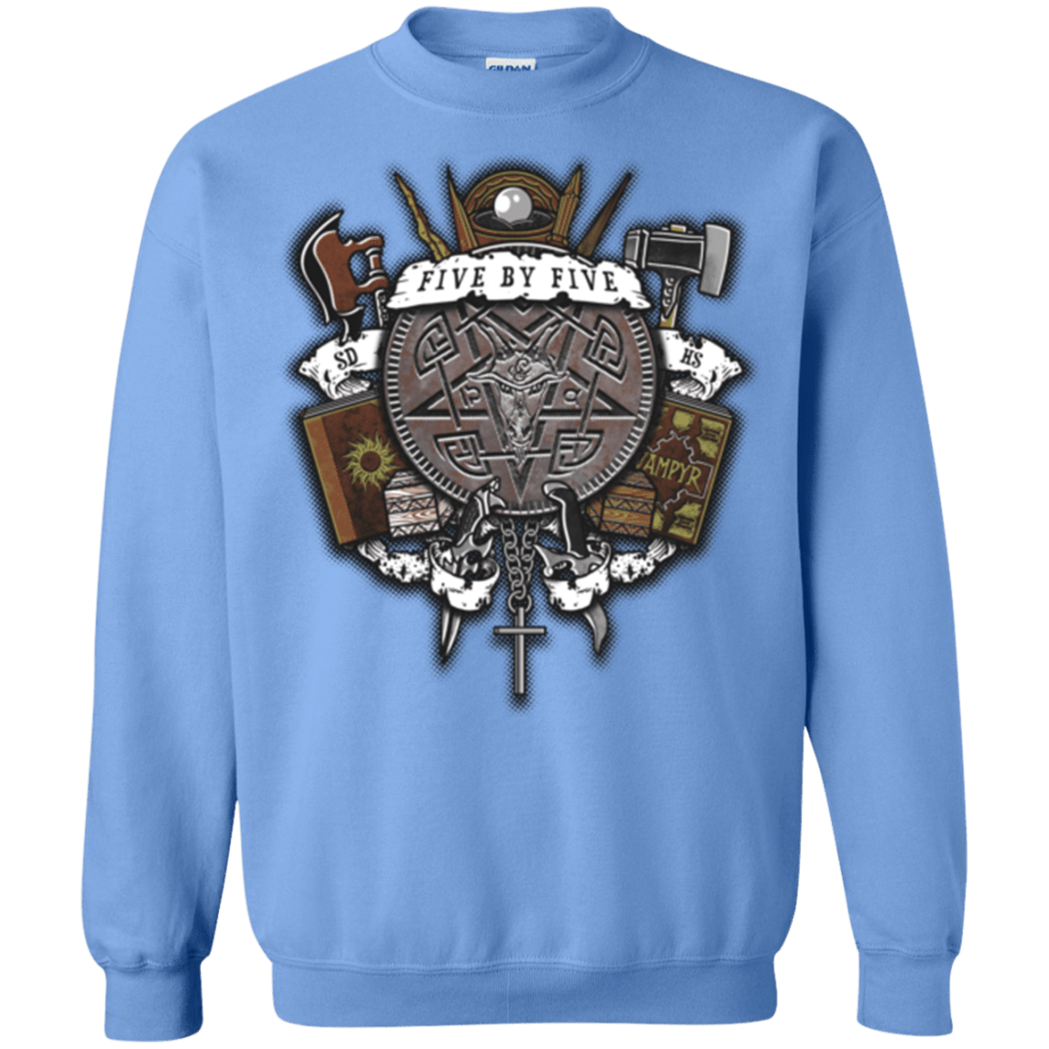 Sweatshirts Carolina Blue / Small Sunnydale Slaying Crewneck Sweatshirt