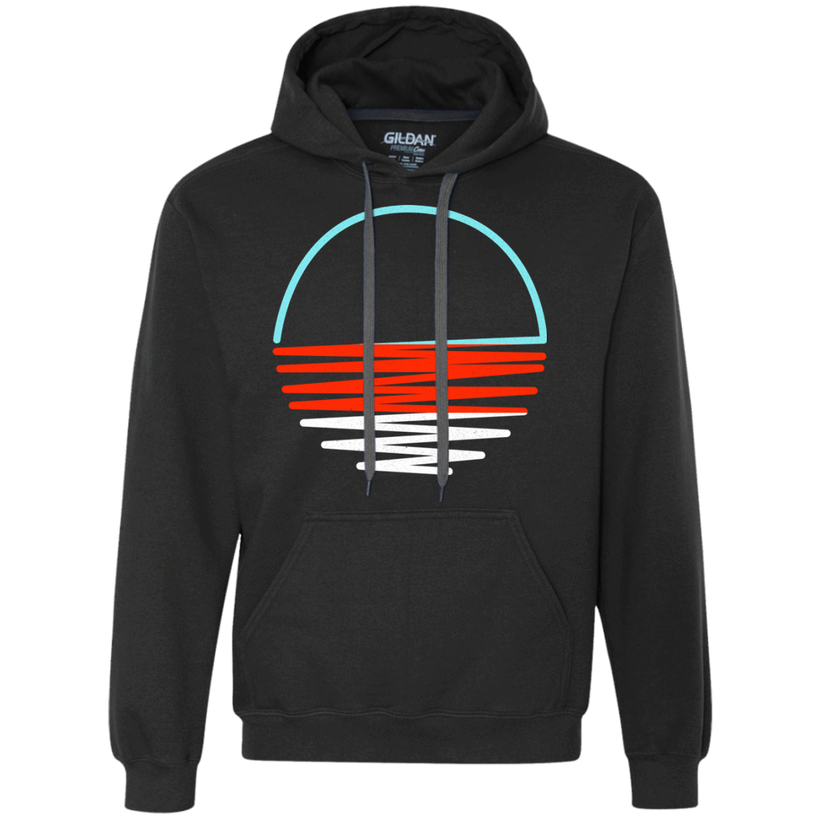 Sweatshirts Black / S Sunset Shine Premium Fleece Hoodie
