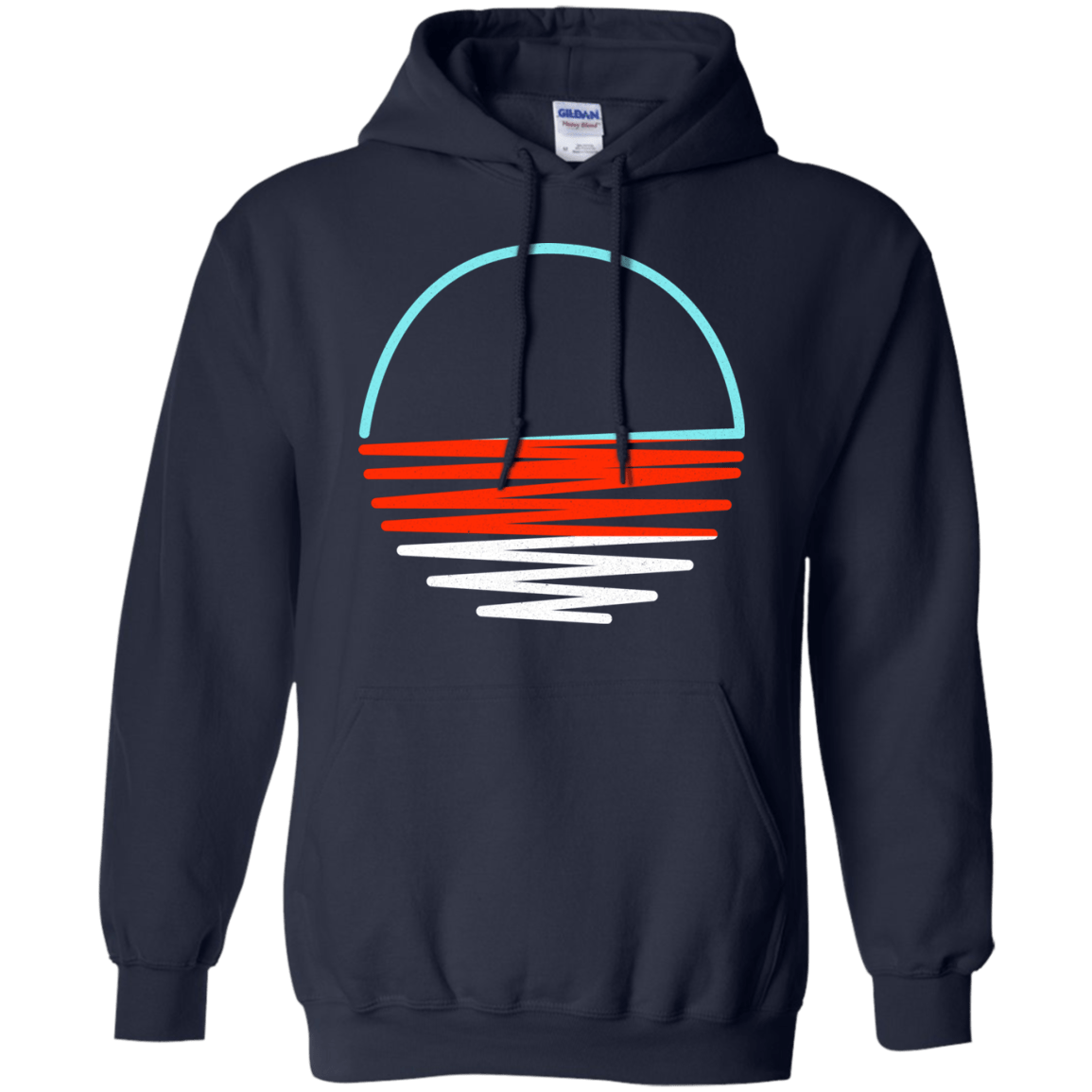 Sweatshirts Navy / S Sunset Shine Pullover Hoodie