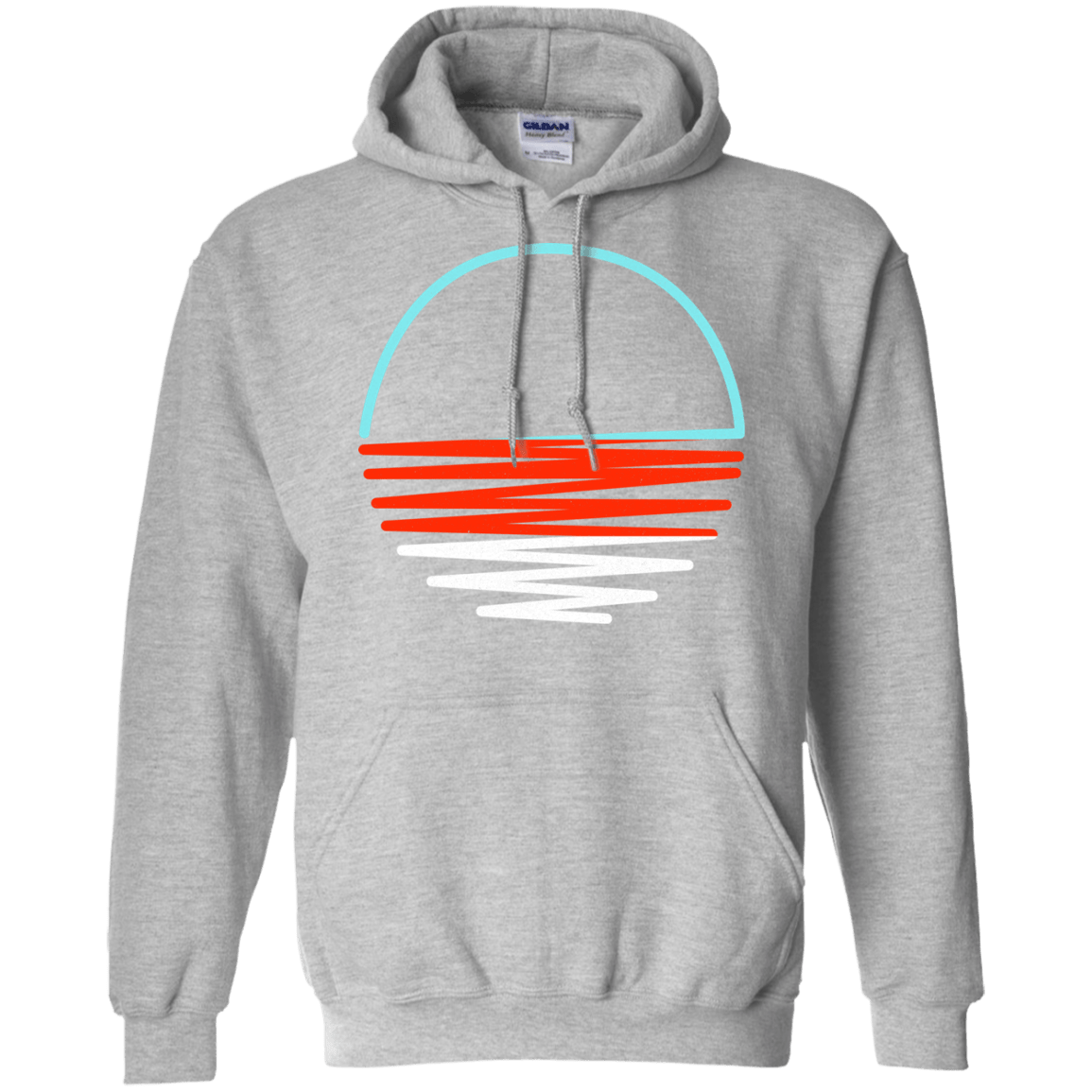 Sweatshirts Sport Grey / S Sunset Shine Pullover Hoodie
