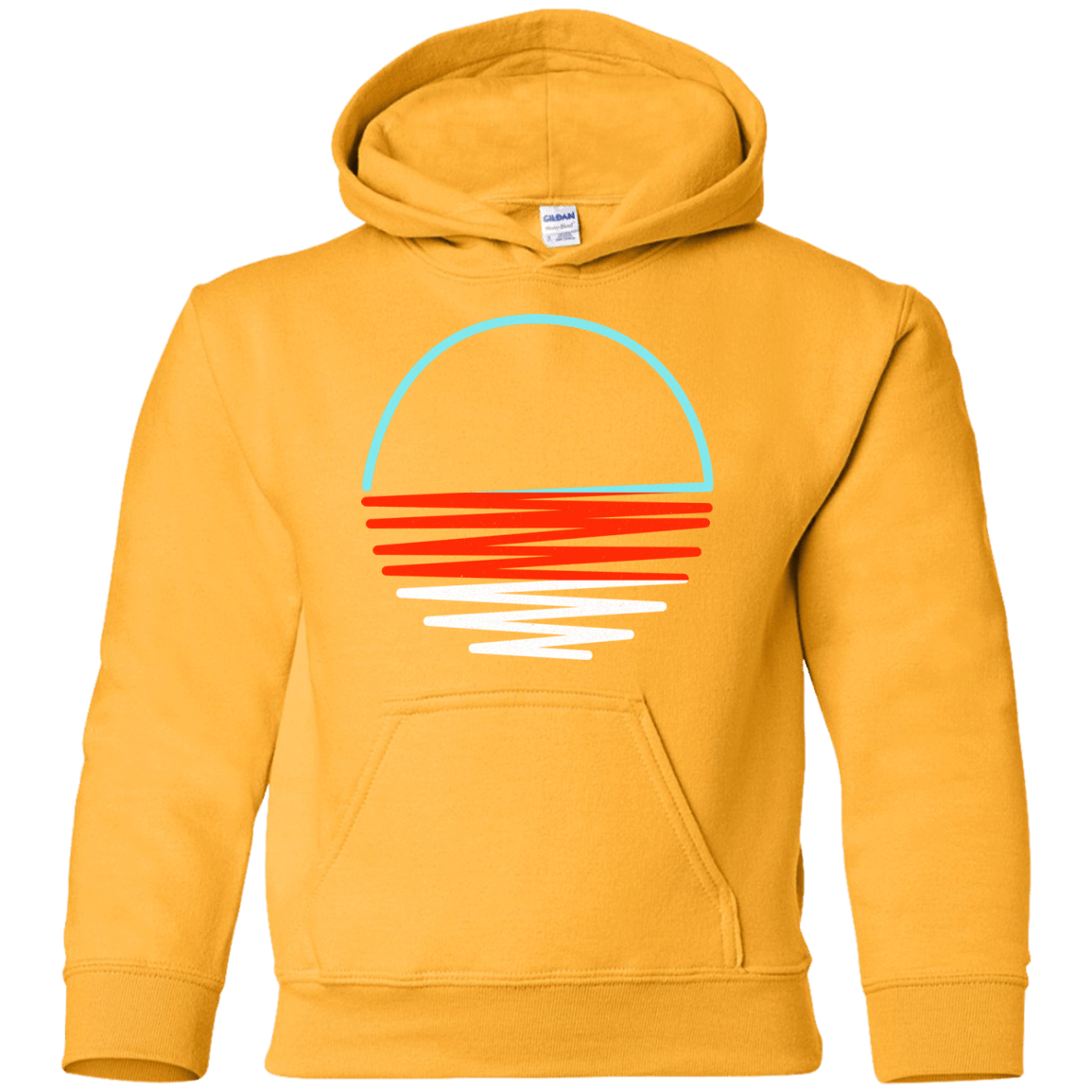 Sweatshirts Gold / YS Sunset Shine Youth Hoodie