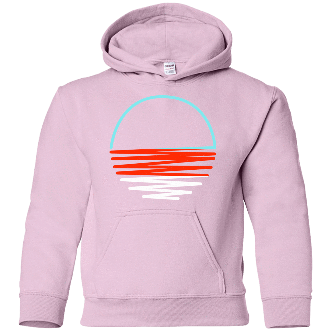 Sweatshirts Light Pink / YS Sunset Shine Youth Hoodie