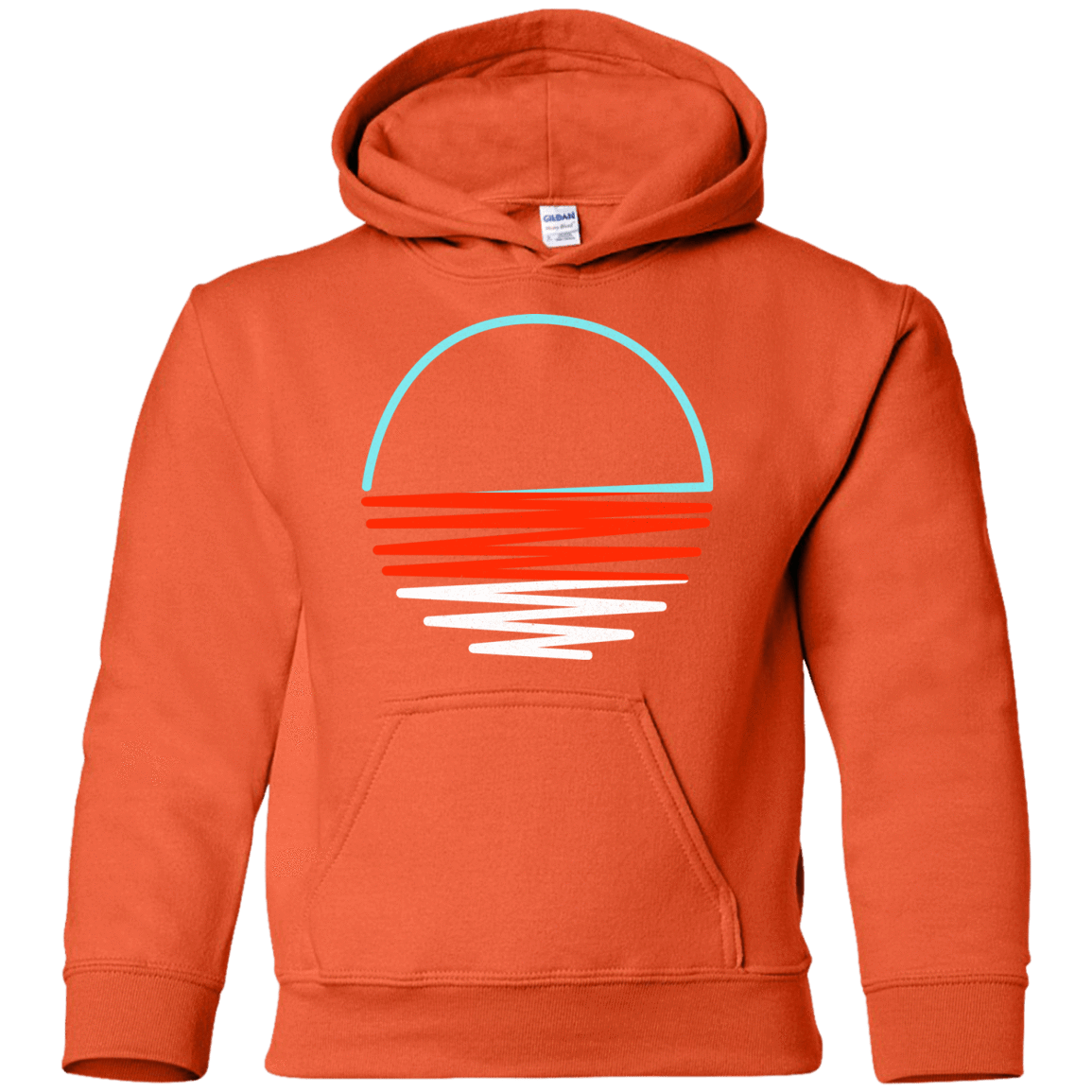 Sweatshirts Orange / YS Sunset Shine Youth Hoodie