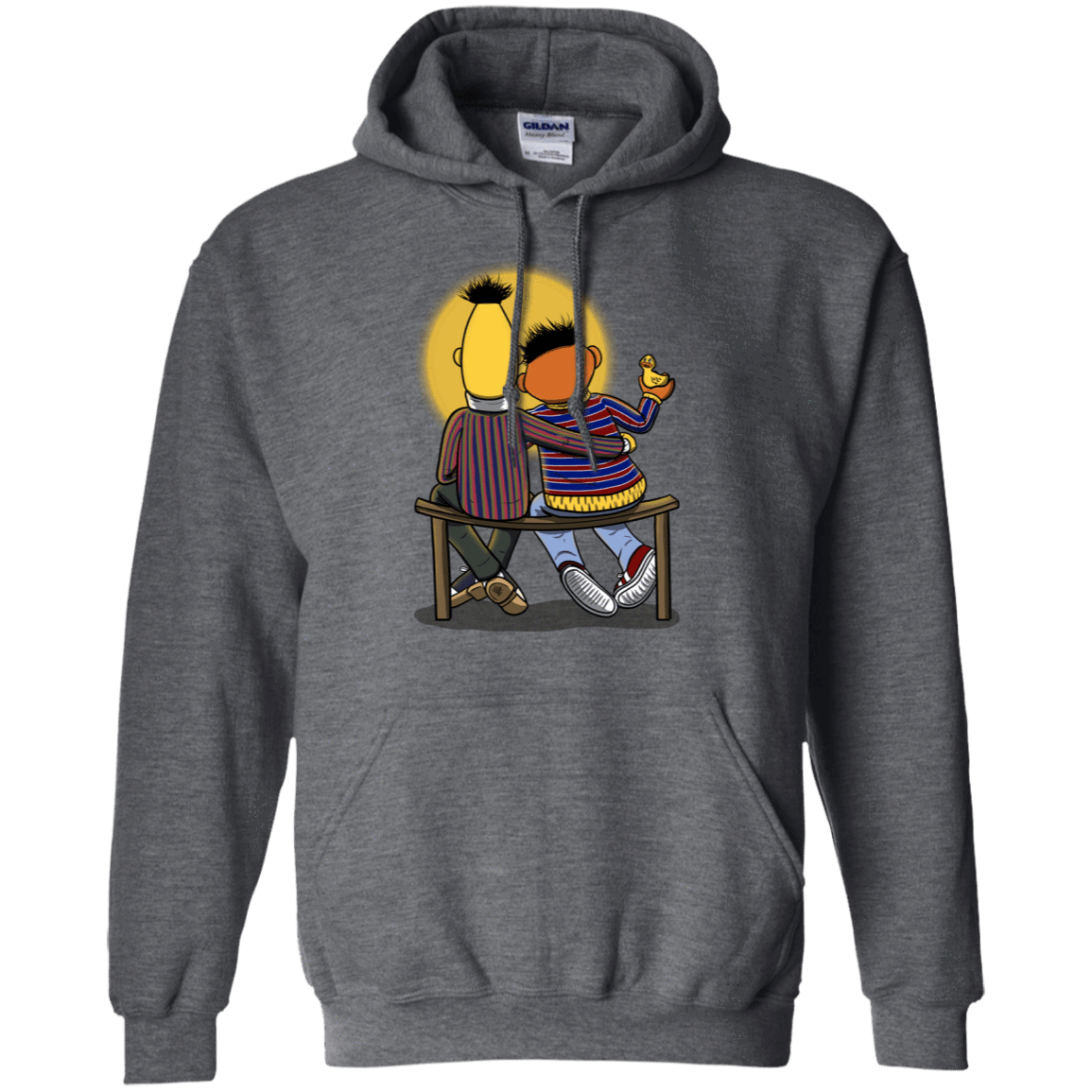 Sweatshirts Dark Heather / S Sunset Street Pullover Hoodie