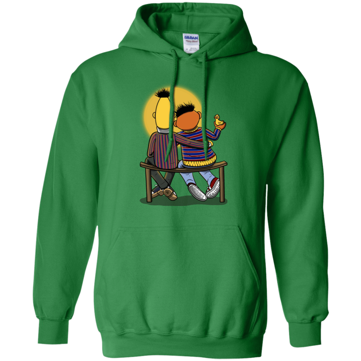 Sweatshirts Irish Green / S Sunset Street Pullover Hoodie