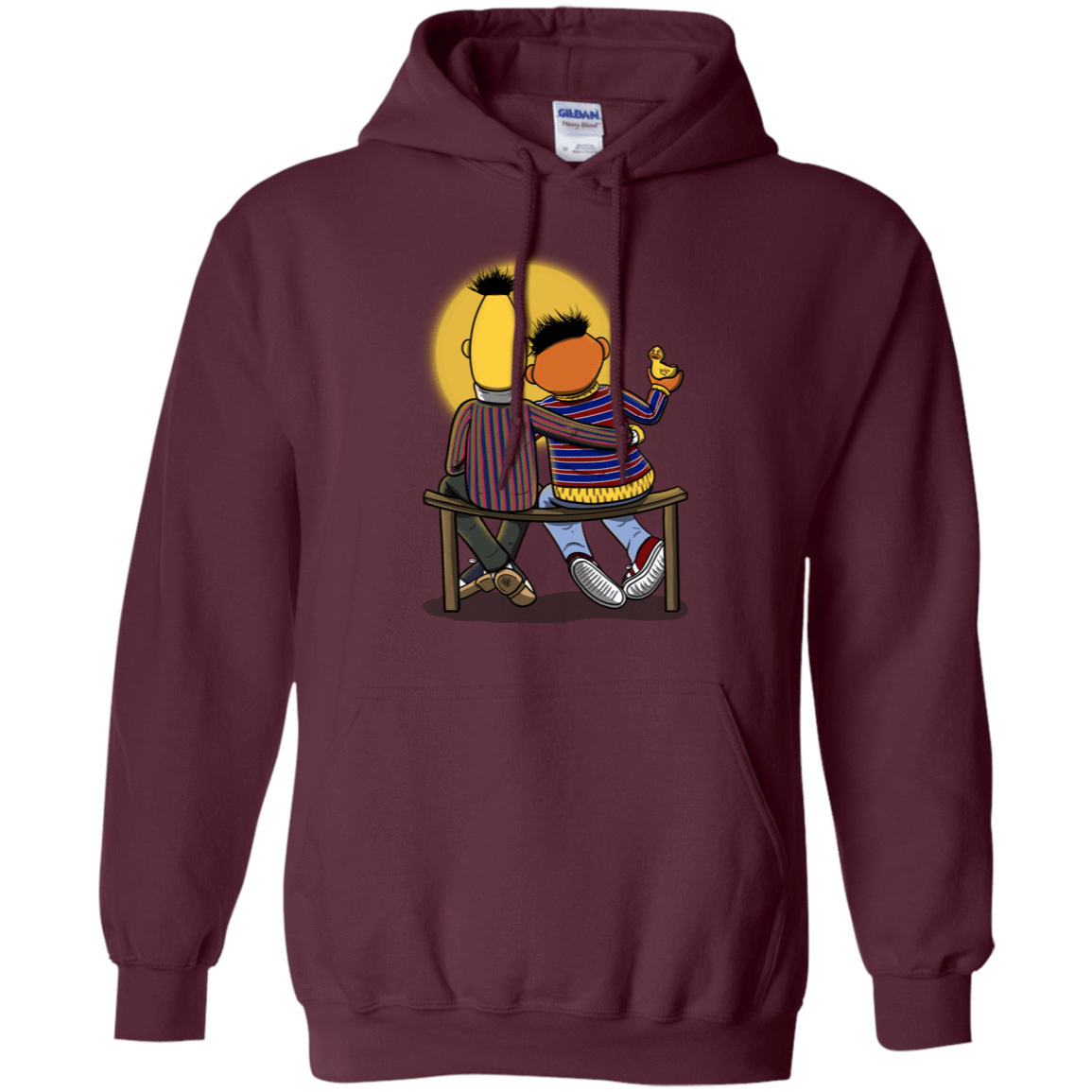 Sweatshirts Maroon / S Sunset Street Pullover Hoodie