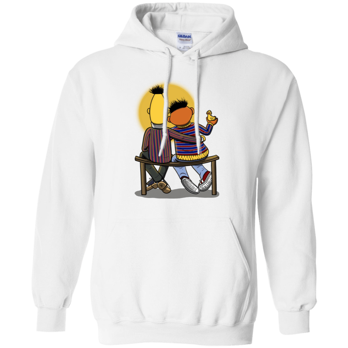 Sweatshirts White / S Sunset Street Pullover Hoodie