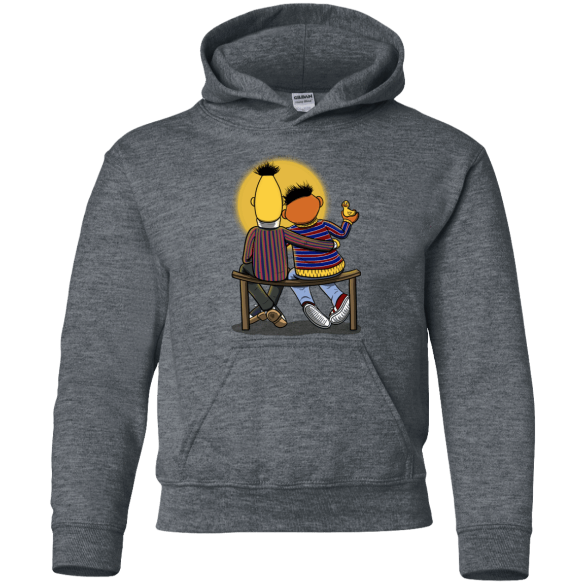 Sweatshirts Dark Heather / YS Sunset Street Youth Hoodie