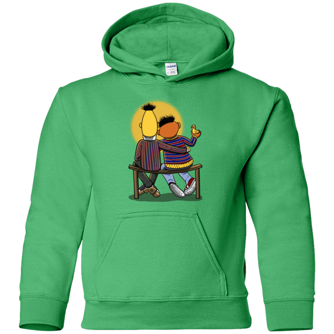 Sweatshirts Irish Green / YS Sunset Street Youth Hoodie