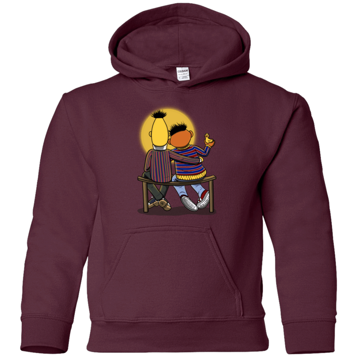 Sweatshirts Maroon / YS Sunset Street Youth Hoodie