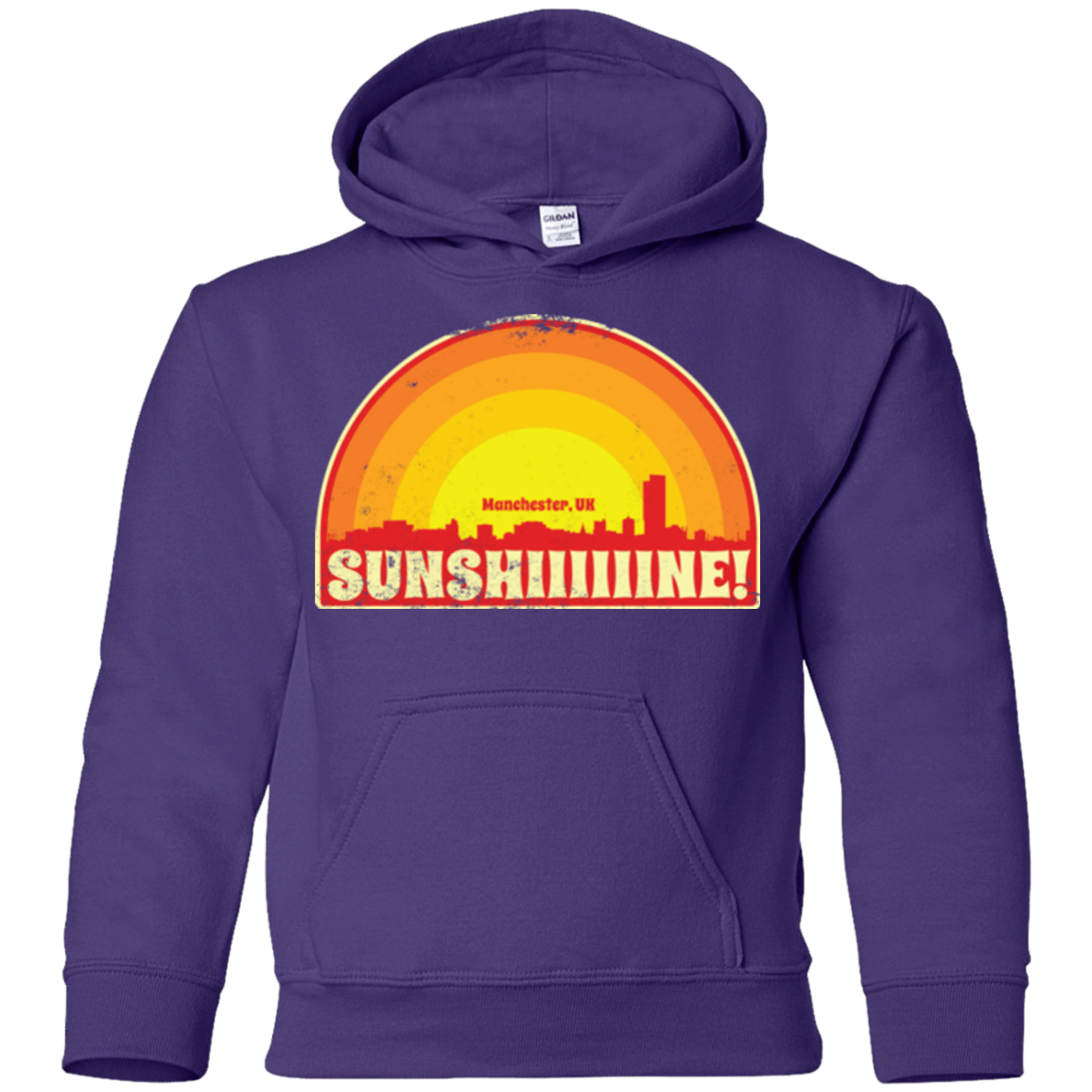 Sweatshirts Purple / YS Sunshine Youth Hoodie