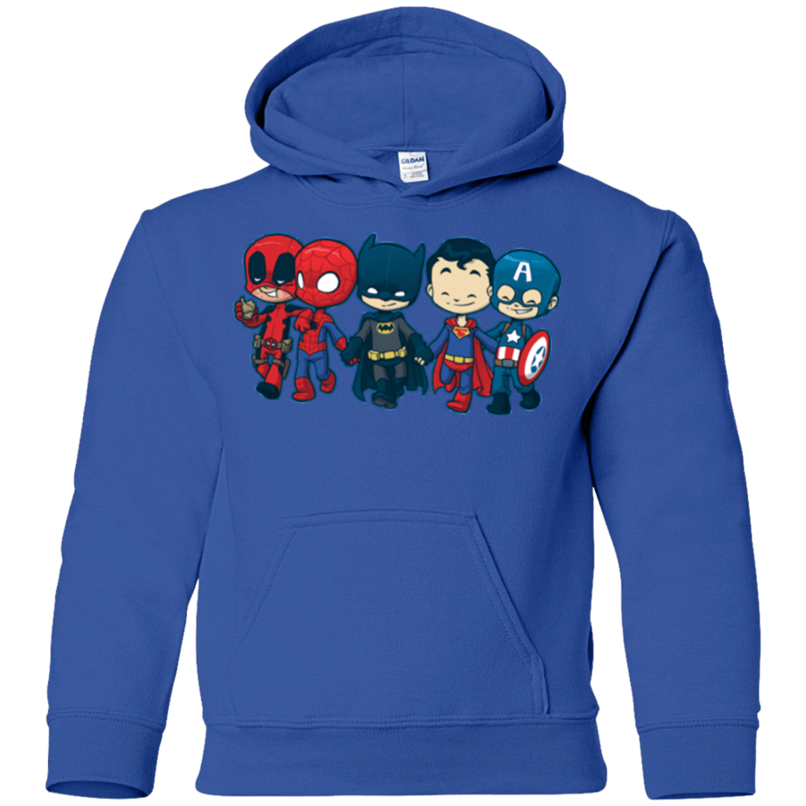 Sweatshirts Royal / YS Super Cross Over Bros Youth Hoodie