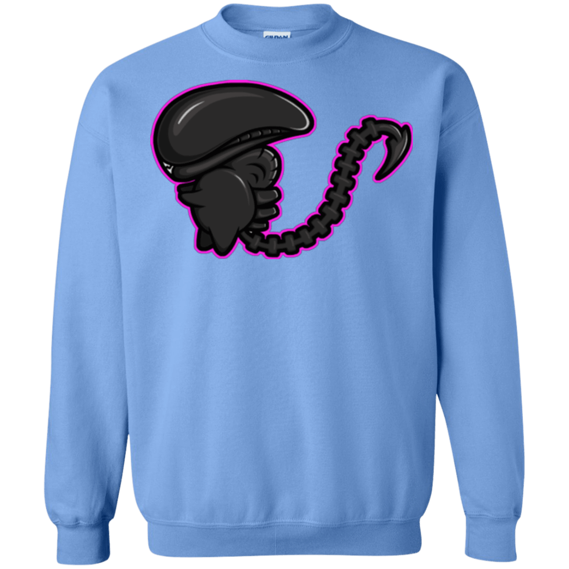 Sweatshirts Carolina Blue / Small Super Cute Alien Crewneck Sweatshirt