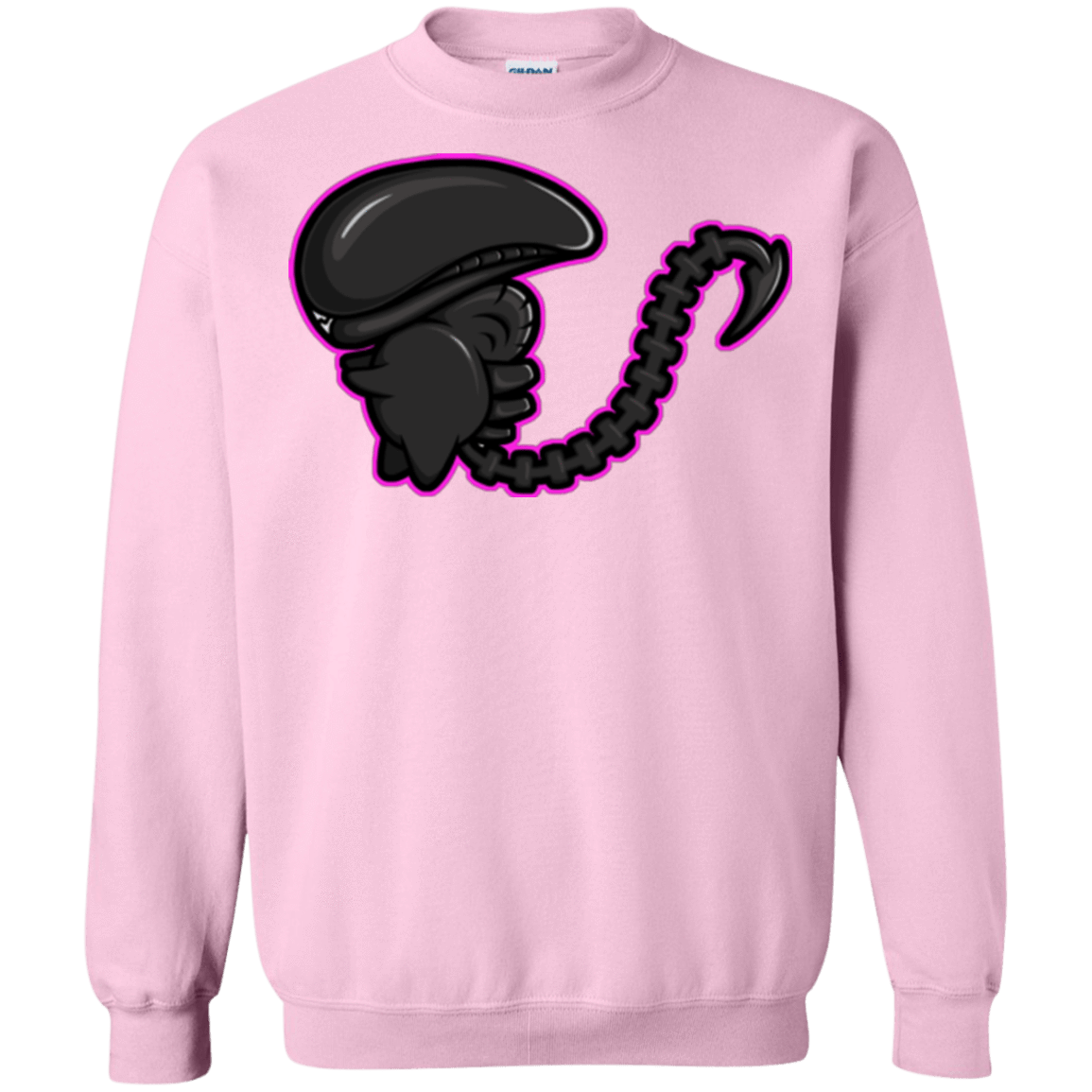 Sweatshirts Light Pink / Small Super Cute Alien Crewneck Sweatshirt