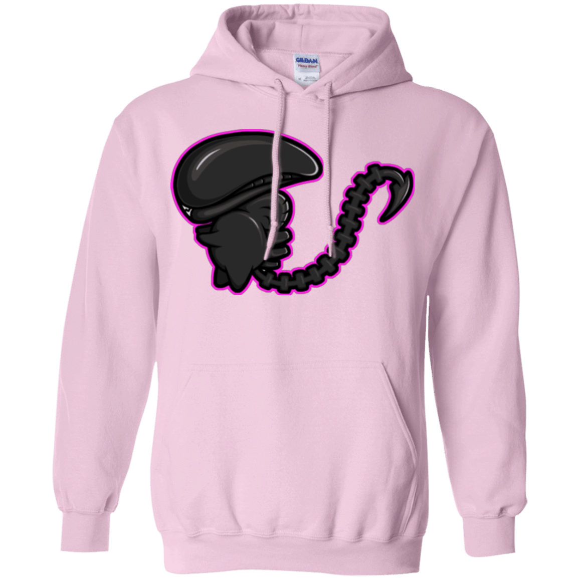 Sweatshirts Light Pink / Small Super Cute Alien Pullover Hoodie
