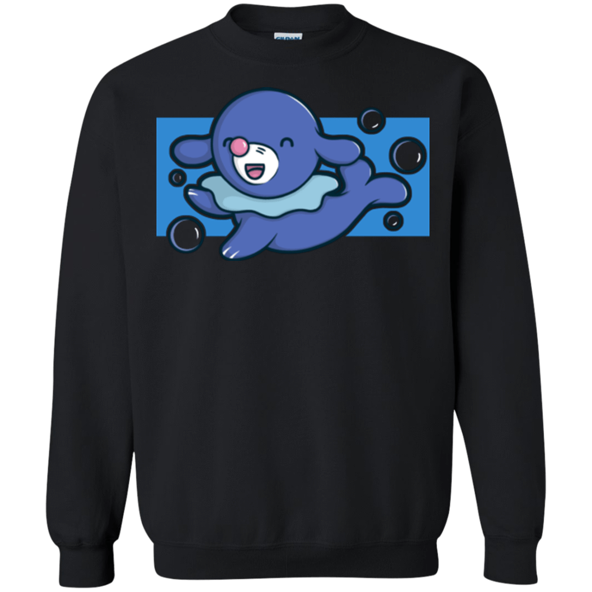 Sweatshirts Black / Small Super Cute Starter Popplio Crewneck Sweatshirt