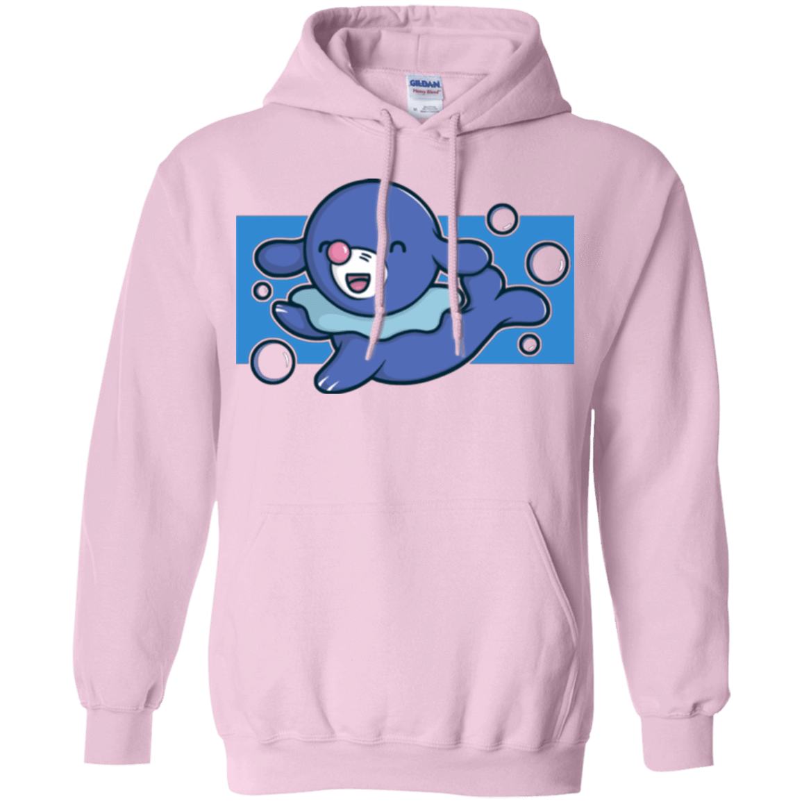 Sweatshirts Light Pink / Small Super Cute Starter Popplio Pullover Hoodie