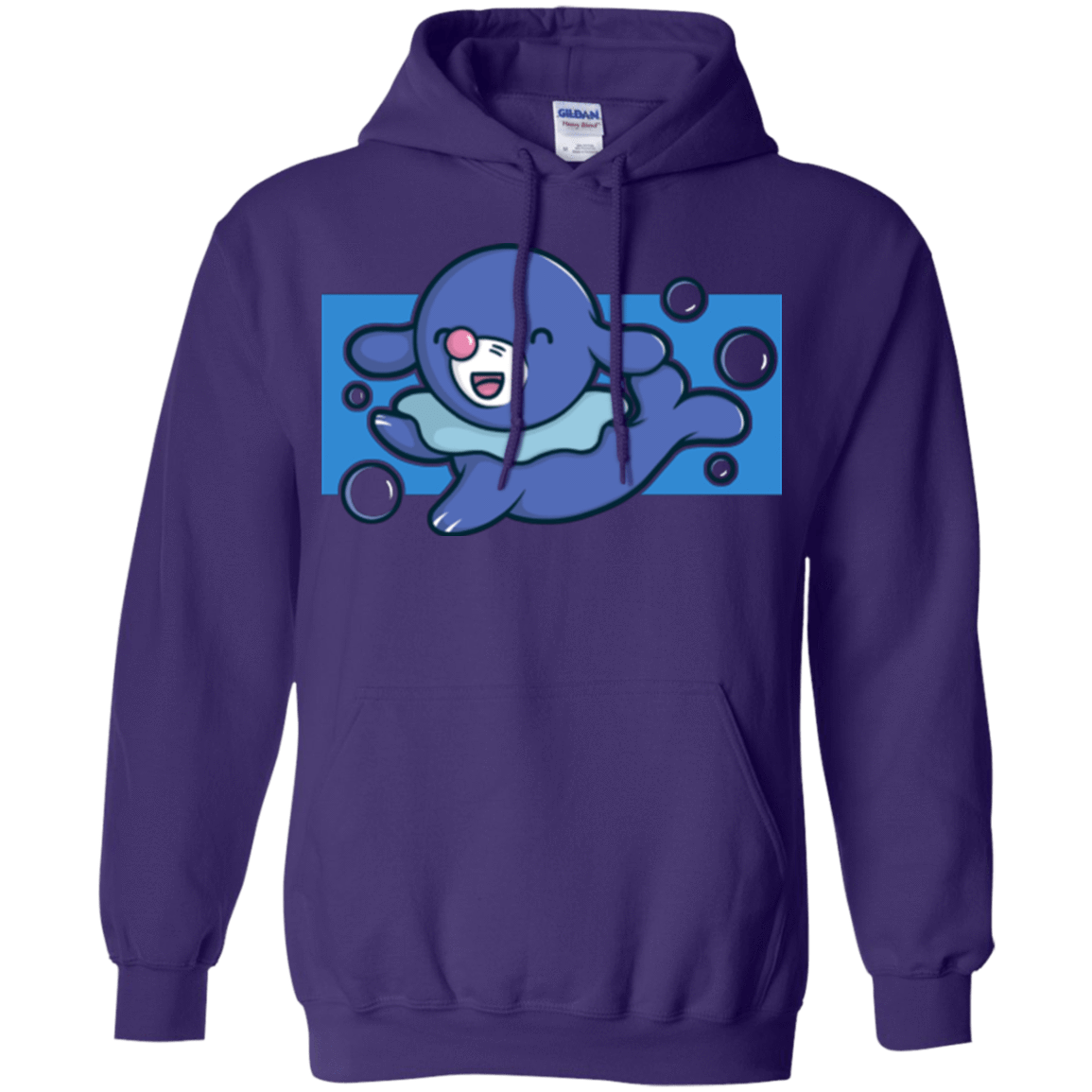 Sweatshirts Purple / Small Super Cute Starter Popplio Pullover Hoodie