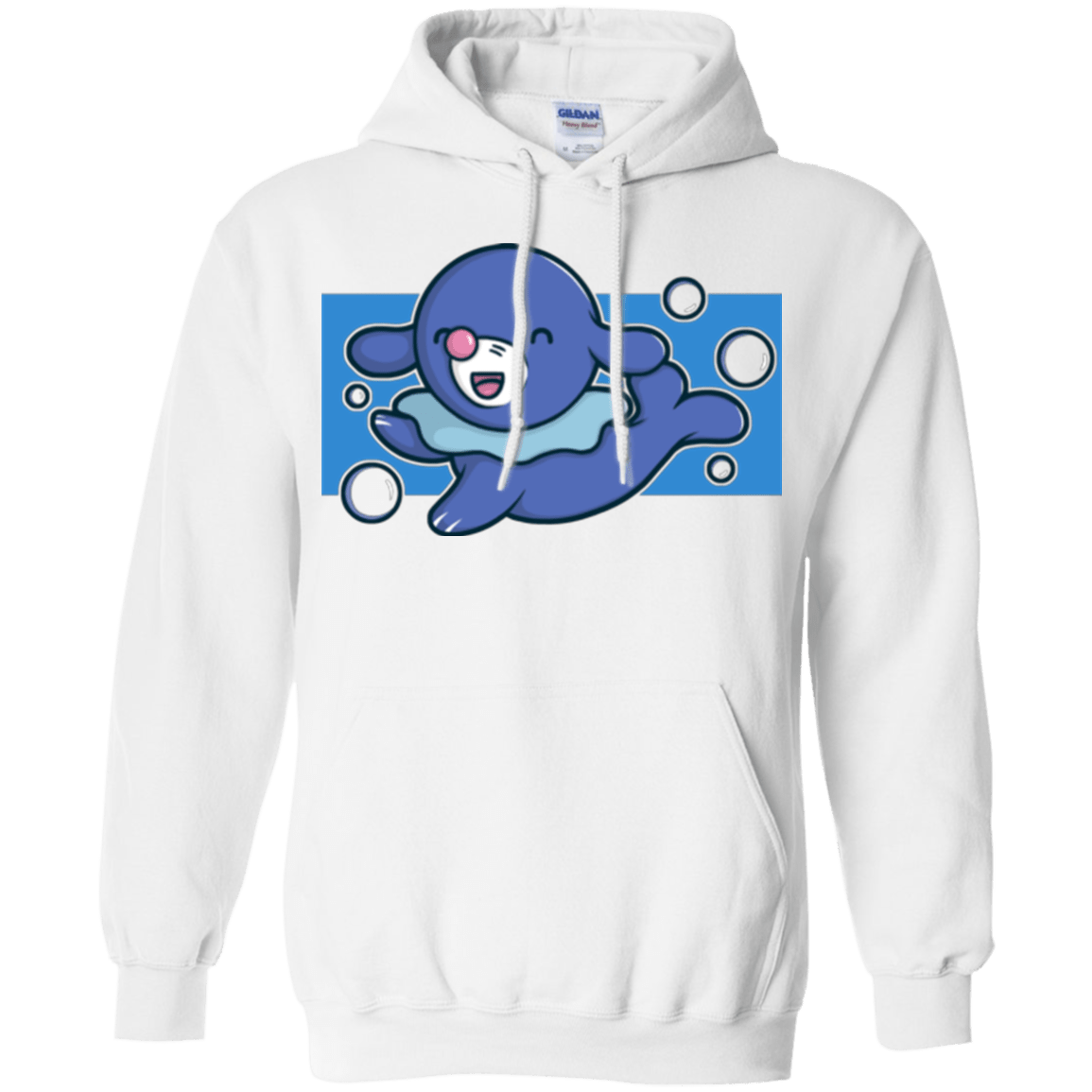 Sweatshirts White / Small Super Cute Starter Popplio Pullover Hoodie