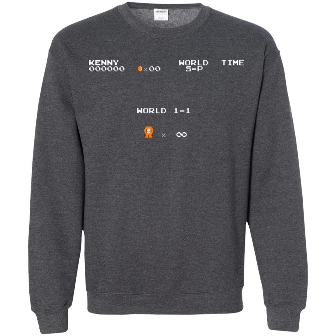 Sweatshirts Dark Heather / Small Super Dead Bros Crewneck Sweatshirt