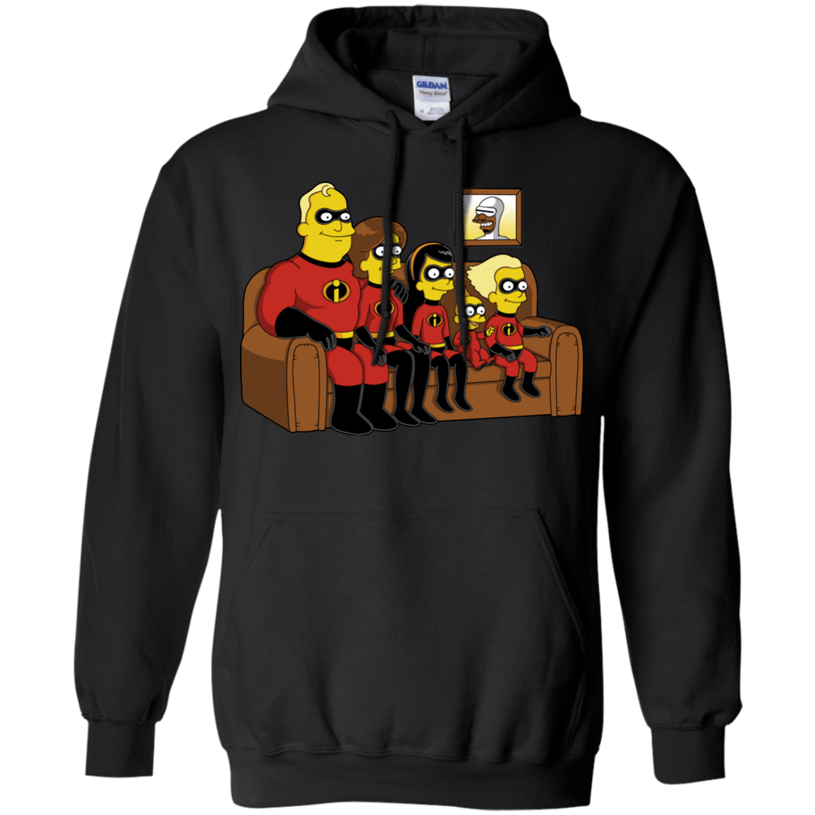 Sweatshirts Black / S Super Family Pullover Hoodie