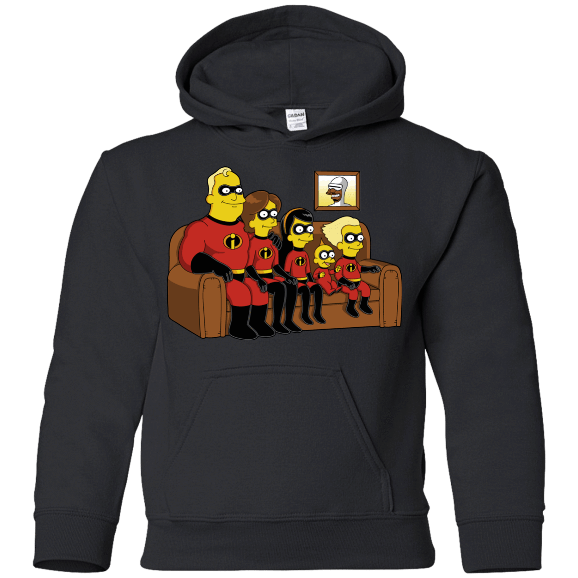 Sweatshirts Black / YS Super Family Youth Hoodie