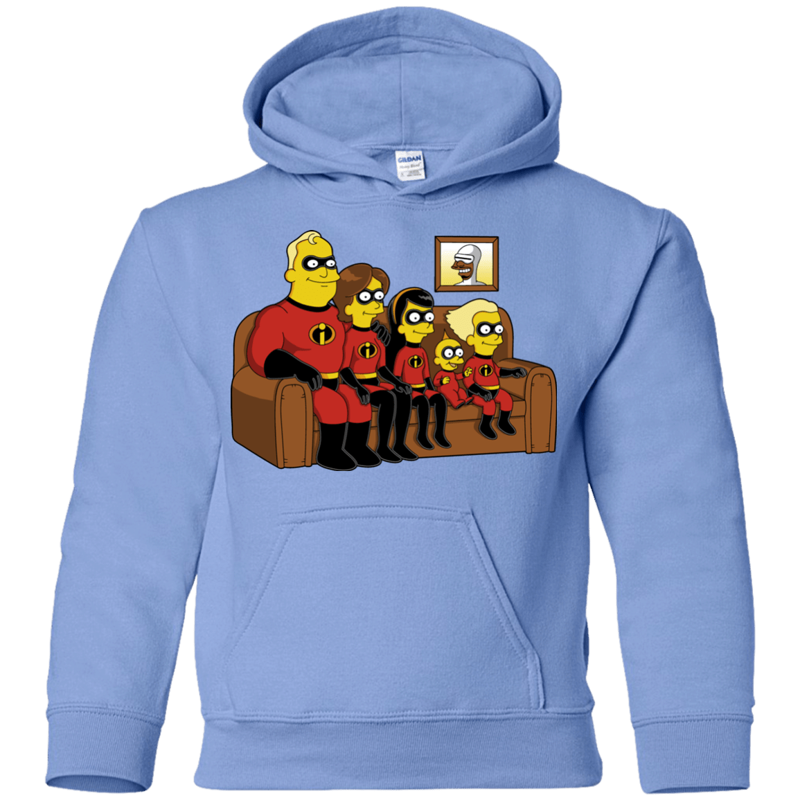 Sweatshirts Carolina Blue / YS Super Family Youth Hoodie