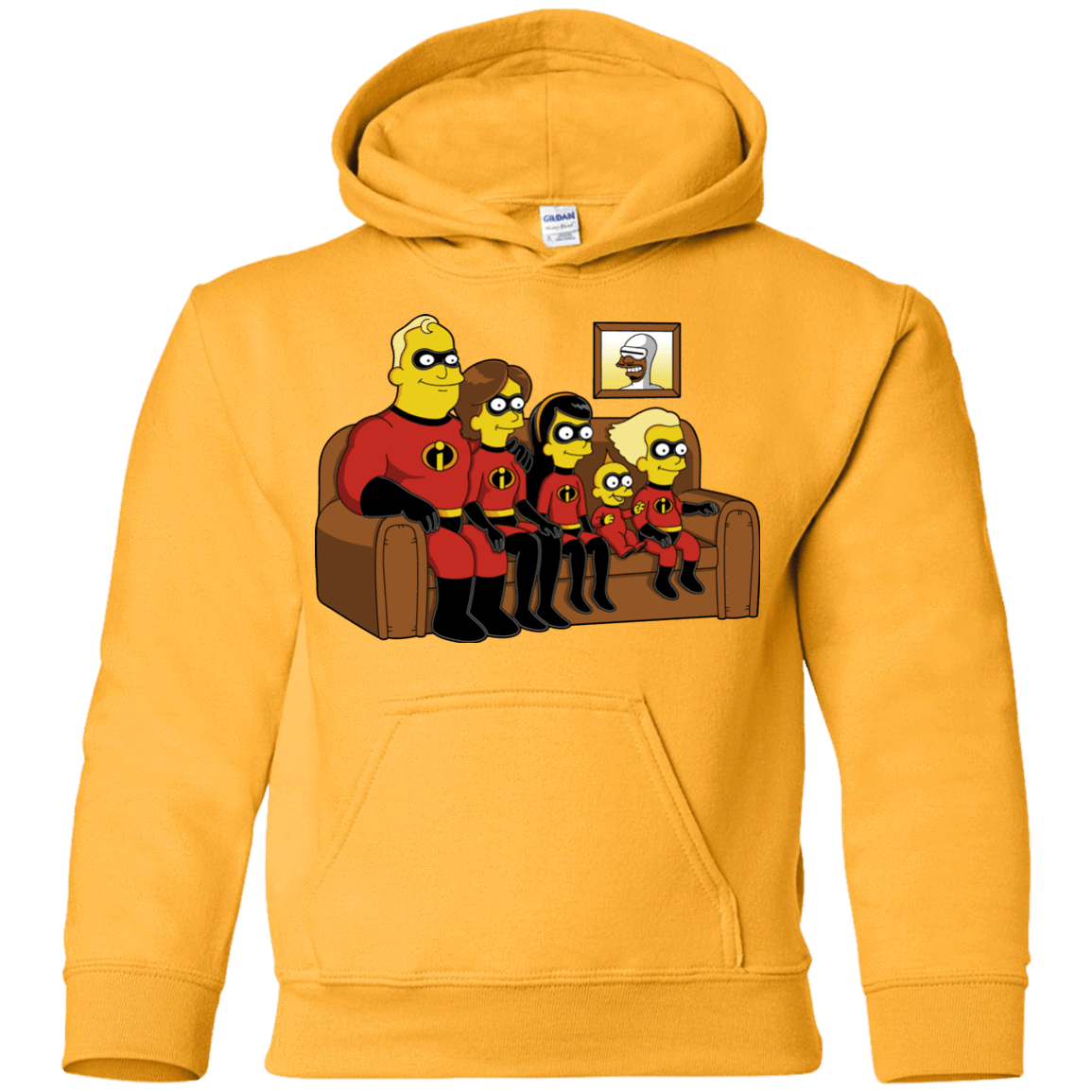 Sweatshirts Gold / YS Super Family Youth Hoodie